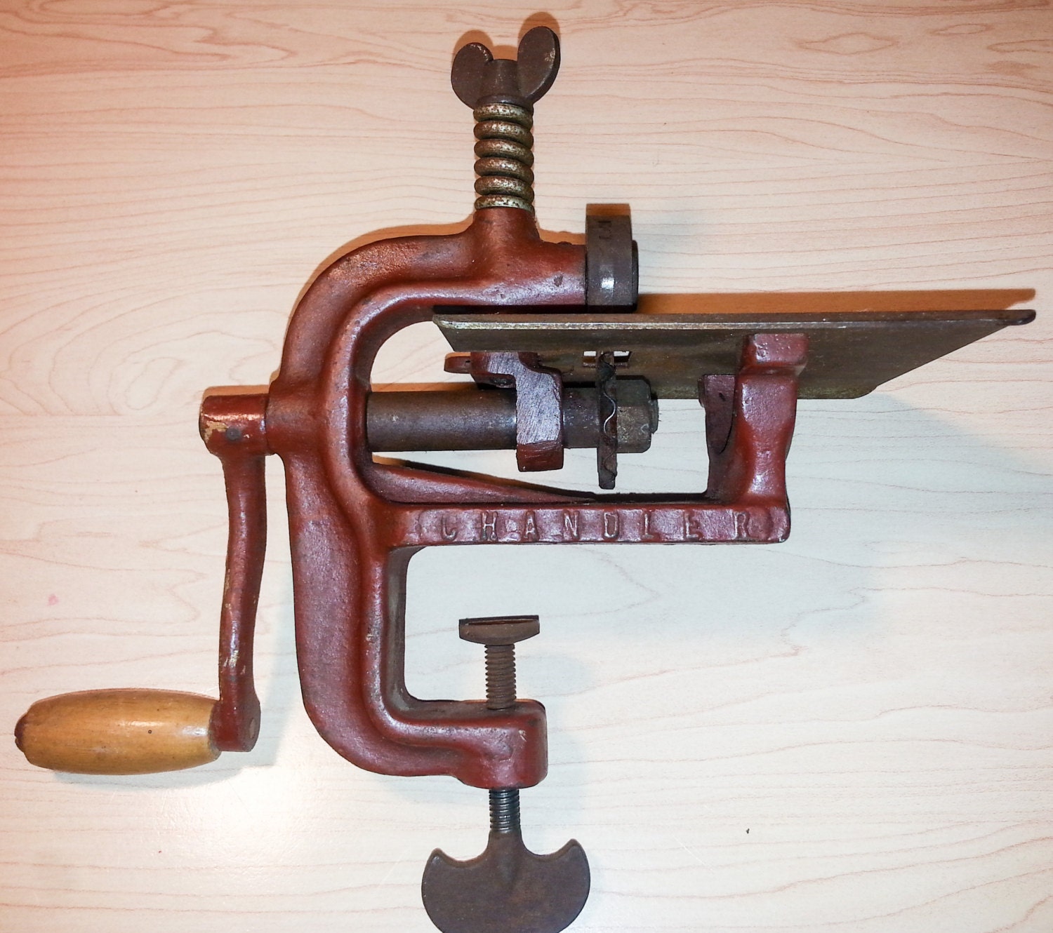 Vintage Chandler Hand Pinking Machine Pinker