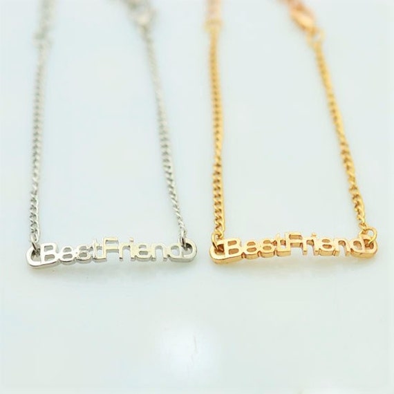 Best Friend Chain Bracelets Best Friend by SusyDeMarchiJewelry