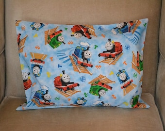 Travel Pillow Case / Child Pillow Case THOMAS THE TRAIN and Friends