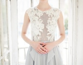 Grey wedding dress // Iris