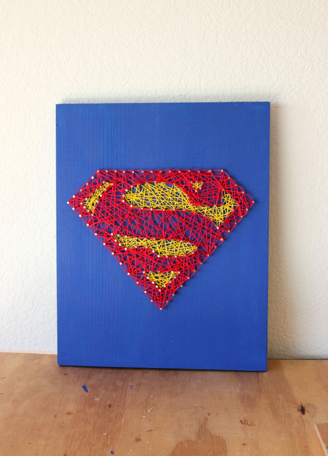 Superman String Art DC Comics Art Superman Baby Custom