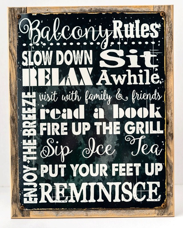 framed-balcony-rules-rules-metal-sign-motivational-rules-to