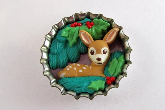 hallmark miniature ornament cozy christmas deer 1994 hallmark miniature ornament cozy christmas deer 1994