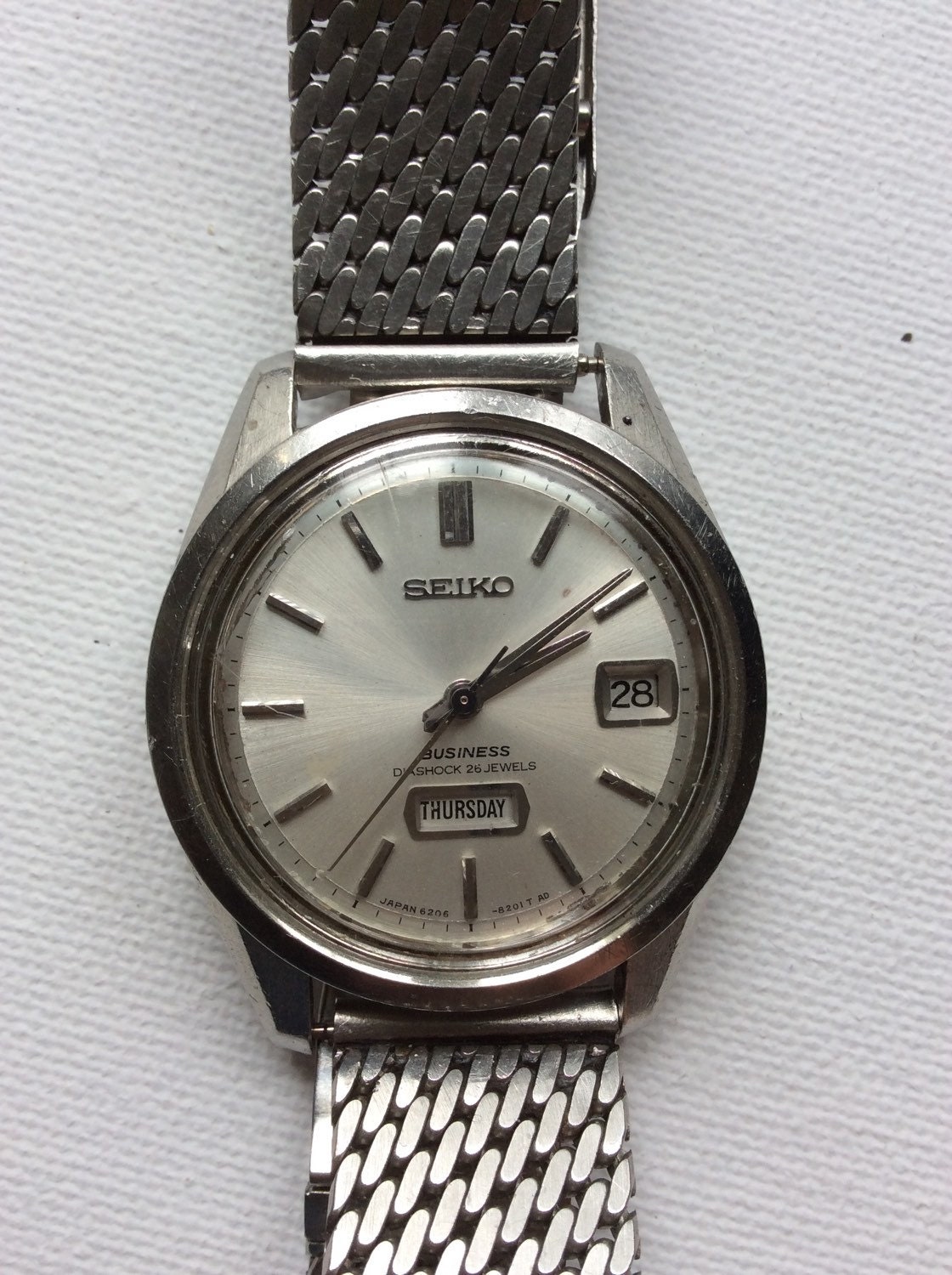 seiko diashock 26 jewels