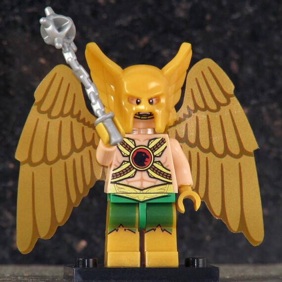 Items similar to New! Custom HAWKMAN with Wings Lego size Justice