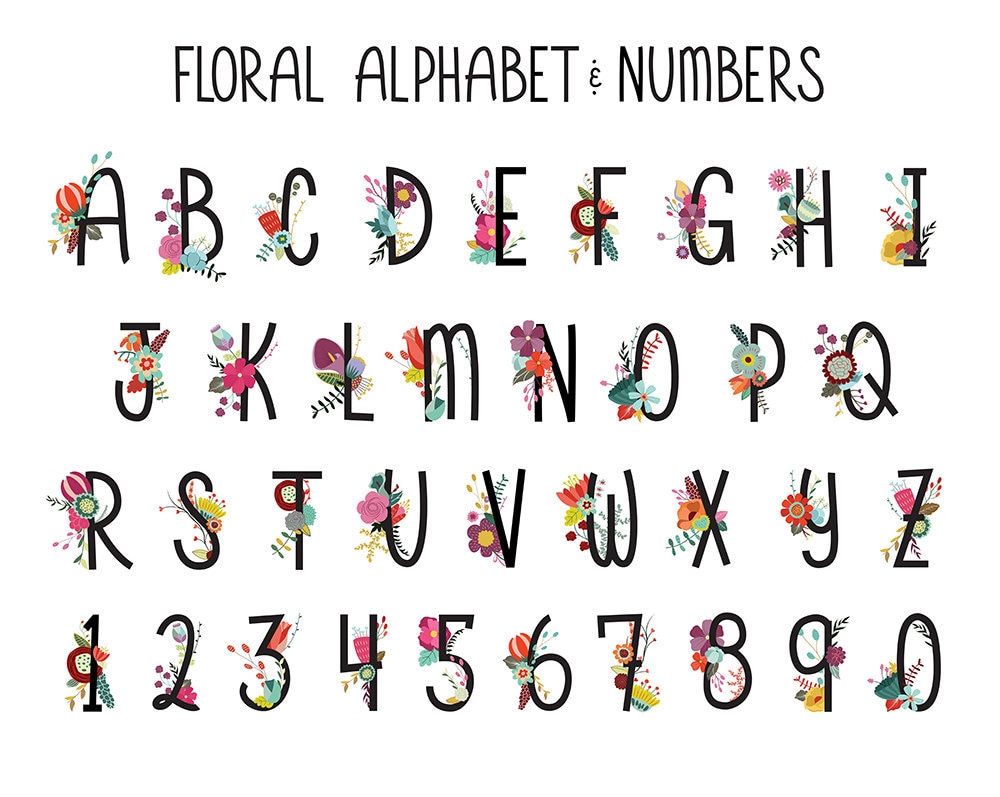 free clip art numbers and letters - photo #28