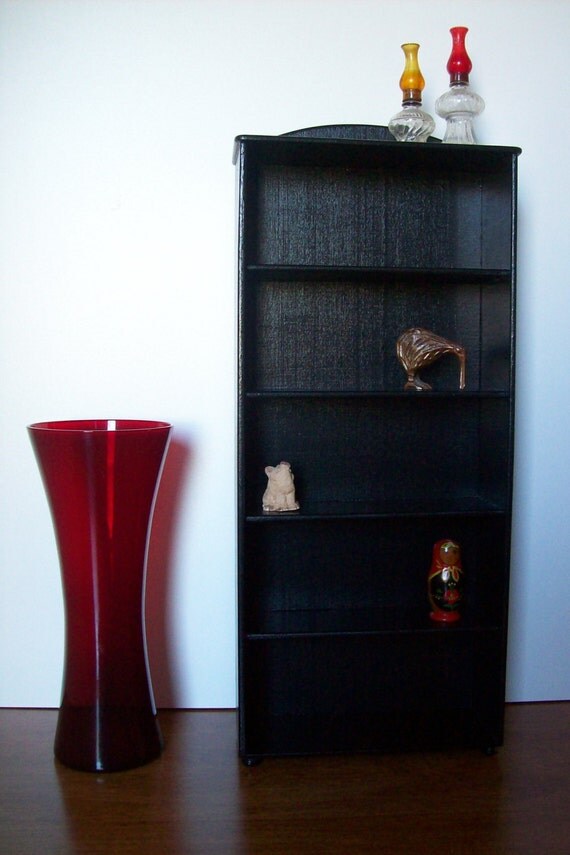 Black Extra tall Display shelves/ collectible by LightlySeasoned