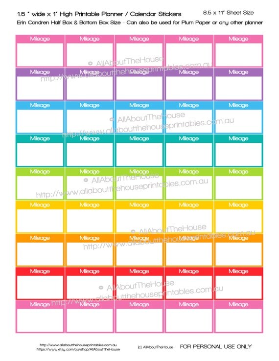 mileage planner