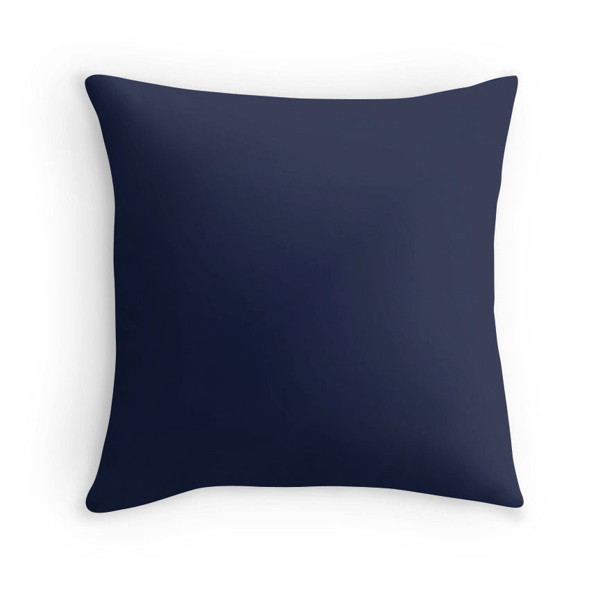 Denim Blue Pillow Dark Blue Pillow Dark Blue Pillow Cover