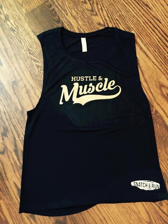 hustle and muscle shirt