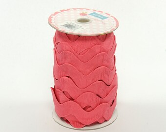 Jumbo Ric Rac-Rouge (5 Yard Bundle) Riley Blake Designs