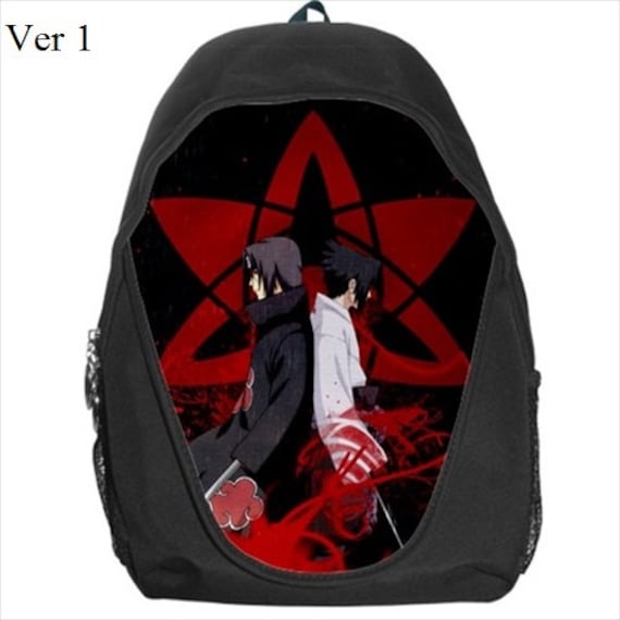 naruto and sasuke bookbag
