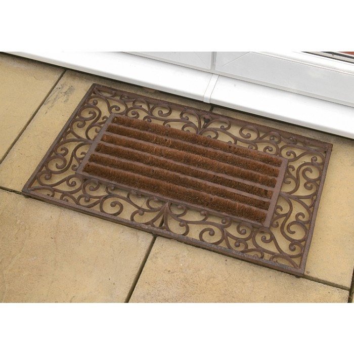 Centurion Cast Iron Door Mat Coco Rectangular by