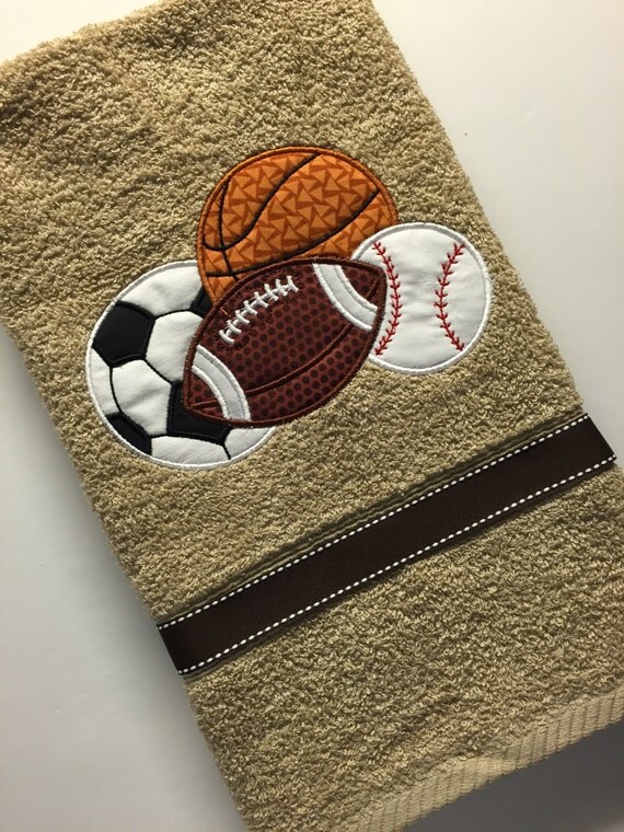 Kids embroidery hand towels boys gift boys birthday gift