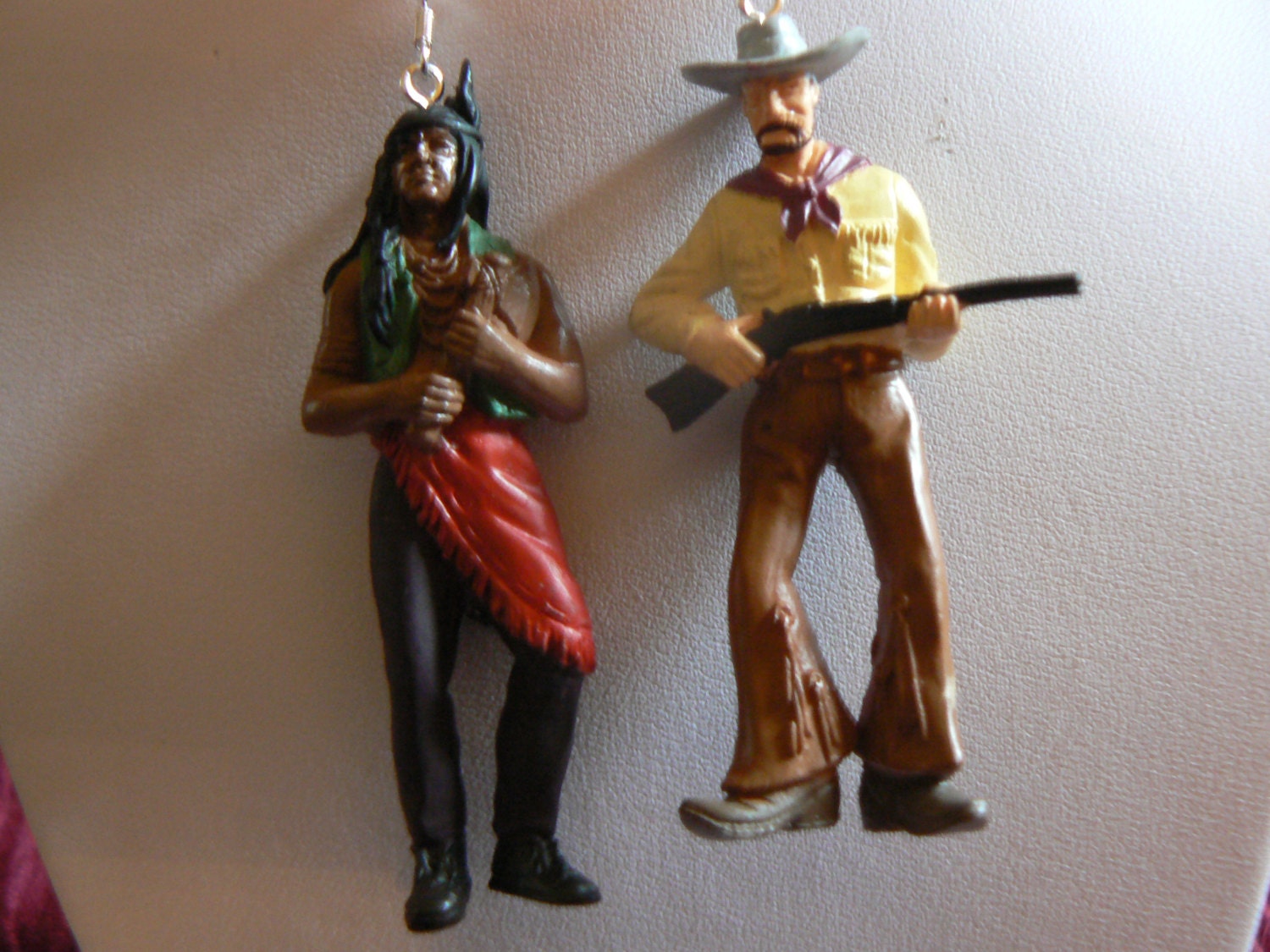 indian and toys cowboy Vintage