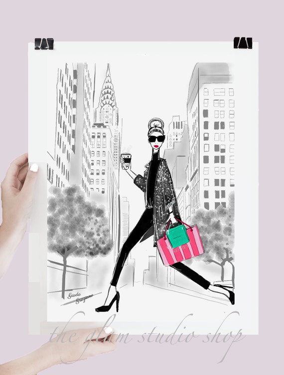fashion illustration new york fashion illustration new york shopping gift idea fashionista fashion illustration new york fashion illustration new york shopping gift idea fashionista