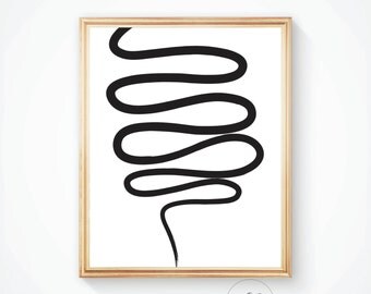 Black and white, Abstract print, abstract art, nordic print, wall art, abstract prints, modern wall art, minimalist print, modern art