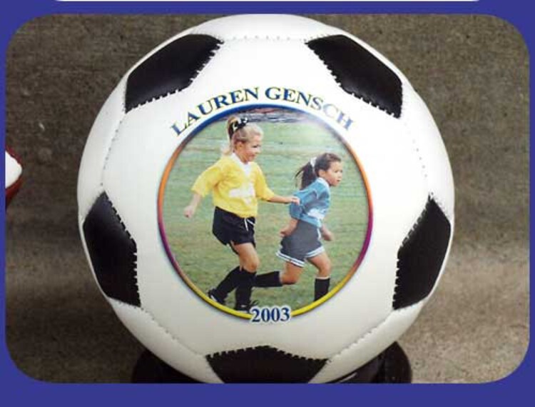 Personalized Custom Mini Soccer Balls for by GetontheBallPhotos