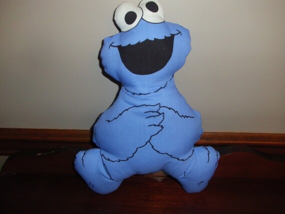 cookie monster pillow