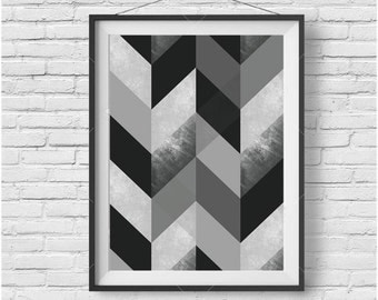 Grey And White Wall Art gray wall art | etsy Grey And White Wall Art gray wall art | etsy