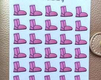 Cute Lil Ugg Boot Stickers
