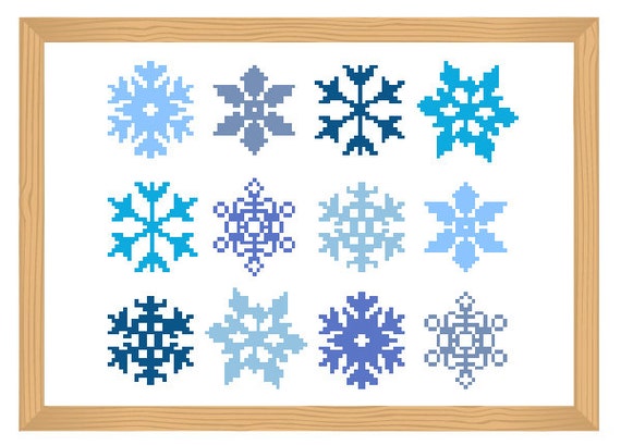 snowflake cross stitch pattern snowflake simple cross