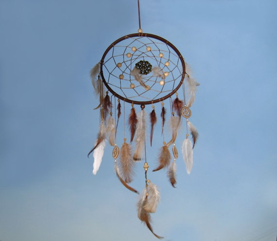 Brown Dream Catcher Large Dream Catcher by MagicalSweetDreams