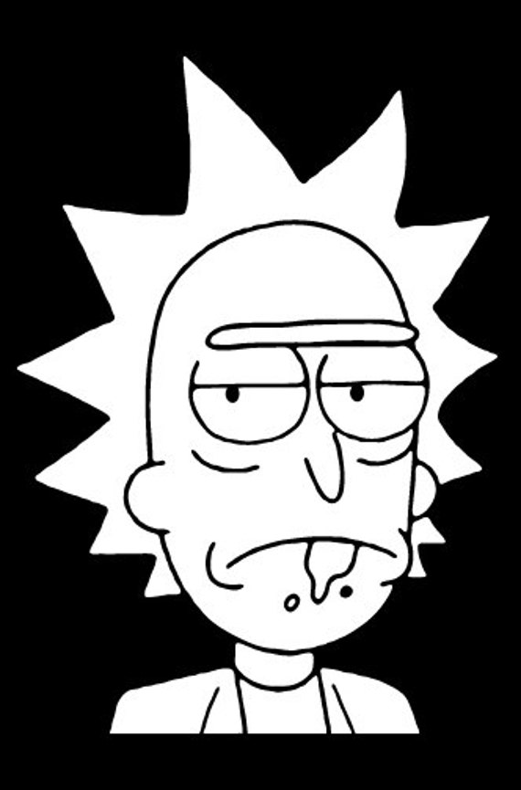 Free Free 80 Rick And Morty Svg Black And White SVG PNG EPS DXF File