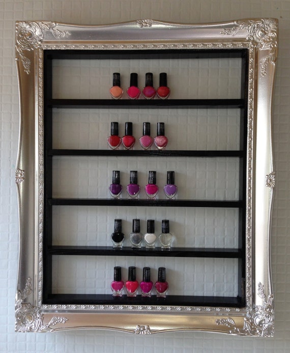 nail polish rack display cabinet glam french by ...