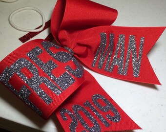Freshman 2019 Cheer Bow - 3"Grosgrain Ribbon