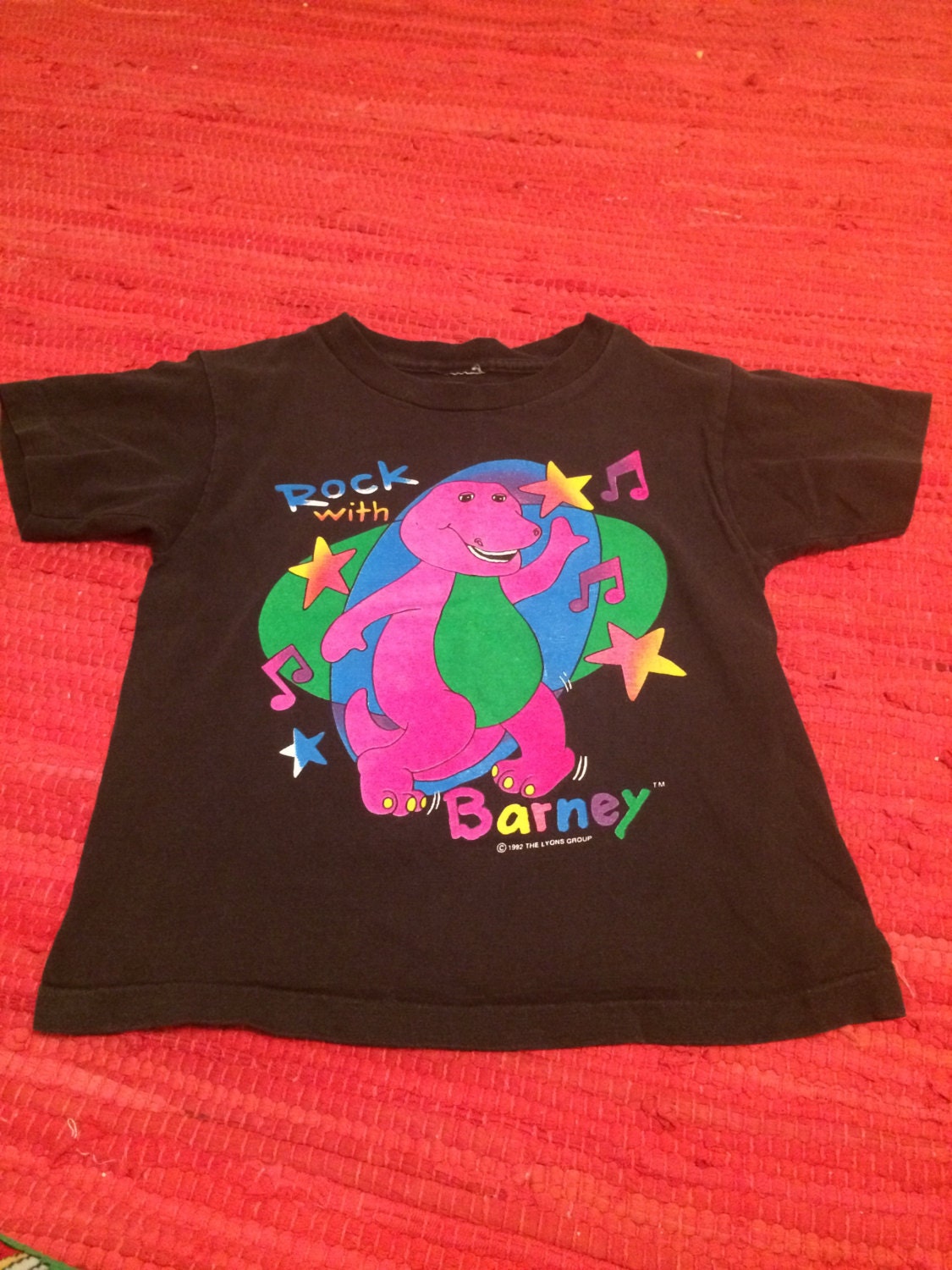 vintage barney t shirt