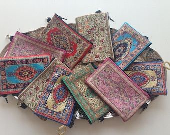 Original Turkish woven coin purse - Turkish tapestry coin purse - Buy 2 get 20% OFF