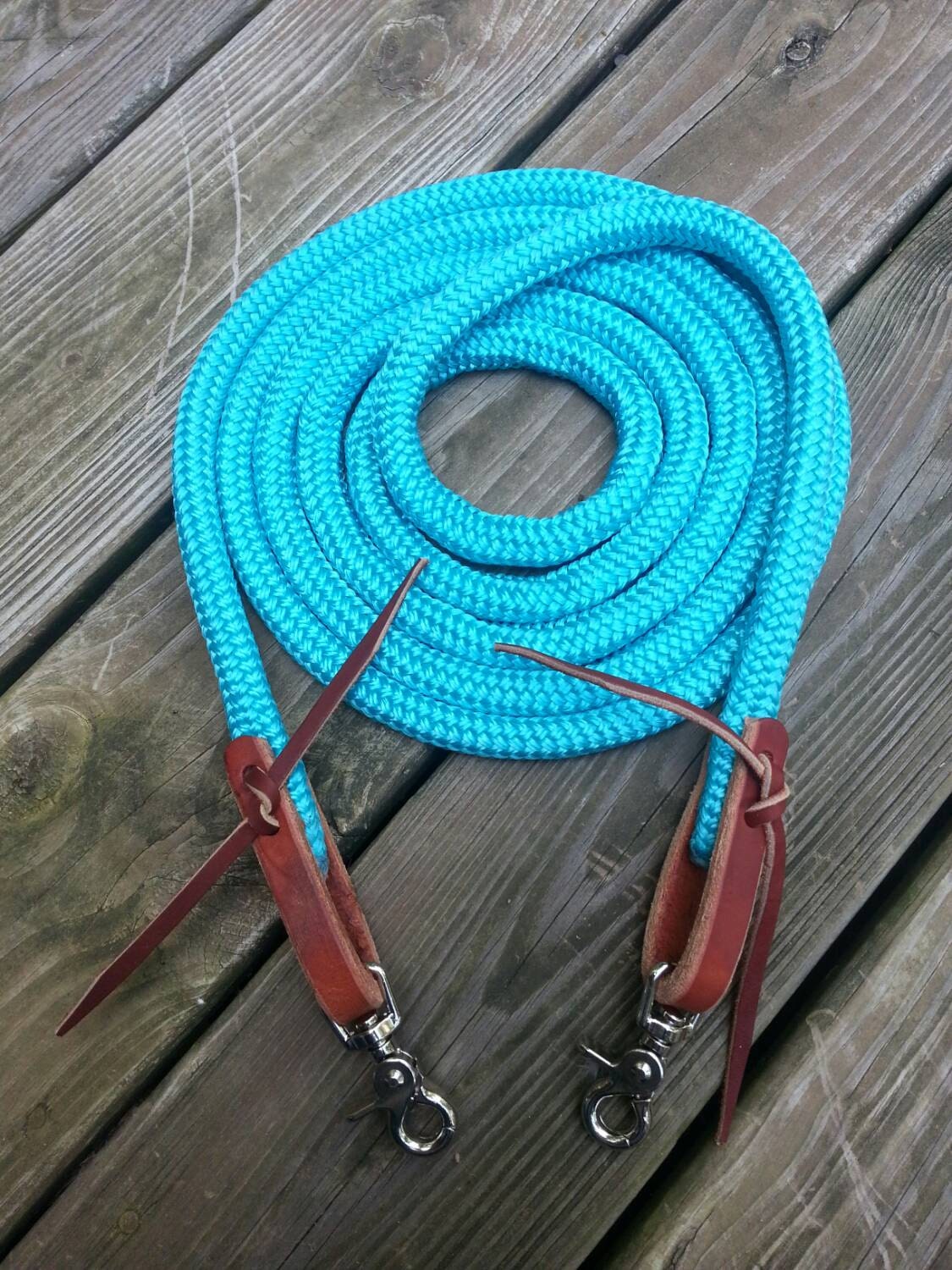 Premium Braided Yacht Rope Reins 6'x 5/8