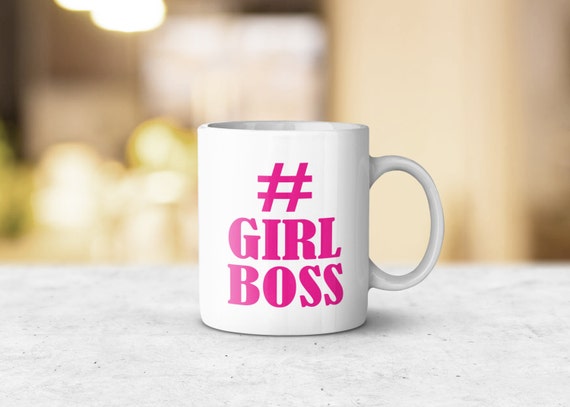 Girl Boss Mug - Unique Mug, Gift Idea, Gift for Him, Gift for Her, Coffee Lover Gift, Tea Lover Gift