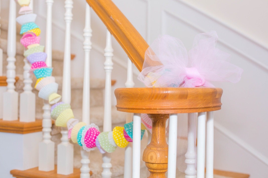 Cupcake Garland Cupcake Liner Garland by