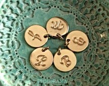 Popular items for script initials on Etsy