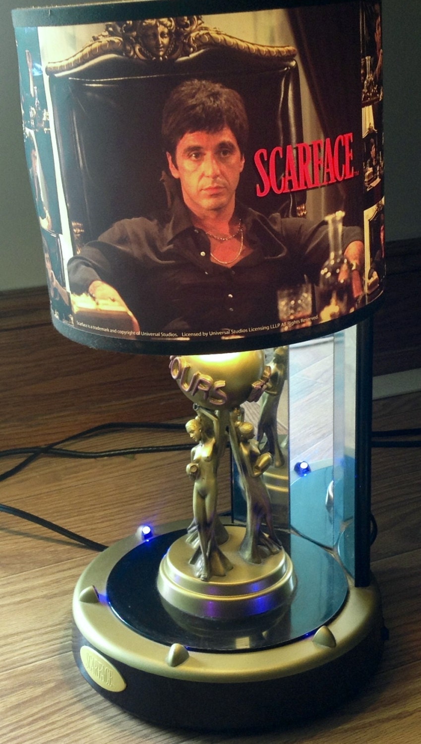 scarface the world is yours lamp