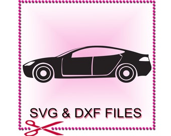 Car SVG Files for Cutting Cricut Automobile DXF Designs - SVG Files for Silhouette - Instant Download
