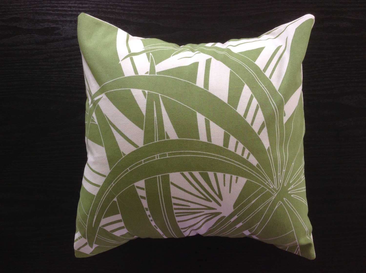 Hawaiian Pillow Cover 14x14 13x13 Tropical Cushion by KukuauSt