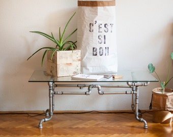 C'EST SI BON Paperbag storage, handmade letterpress designed Sac de rangement, Sac en papier, Paper bag, papiertüte aufbewahrung cadeau gift