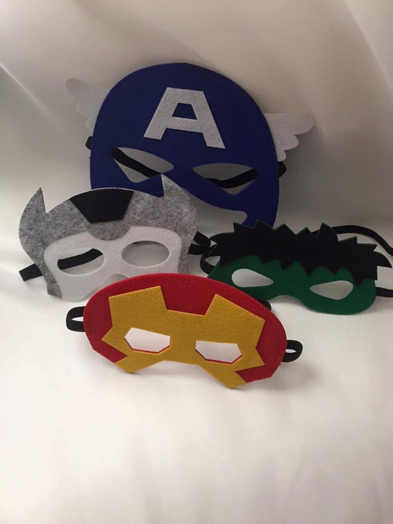 20 Masks Party Pack Superhero BULK Masks Birthday party