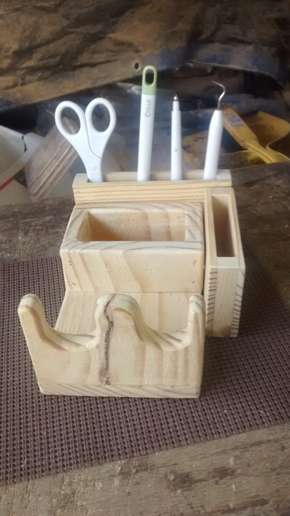 THE DELUXE G2 Double Wood Glue Gun Holder Tool Organizer