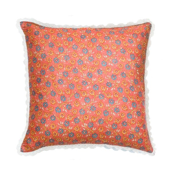 Items similar to SALE Orange Decorative Pillows for Bed Pillows-Silk Pillow Case,Orange Cushions ...
