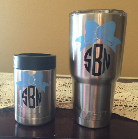 Yeti Designs in vinyl for any size cup not inluded