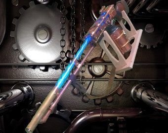 Steampunk Laser Rifle (w/lights, sound)