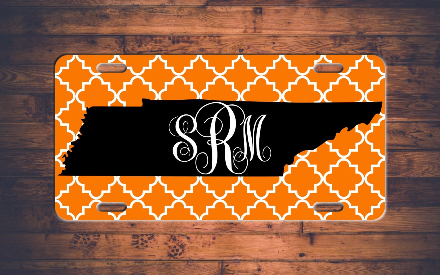 Tennessee Monogram License Plate TN Custom Car Tags