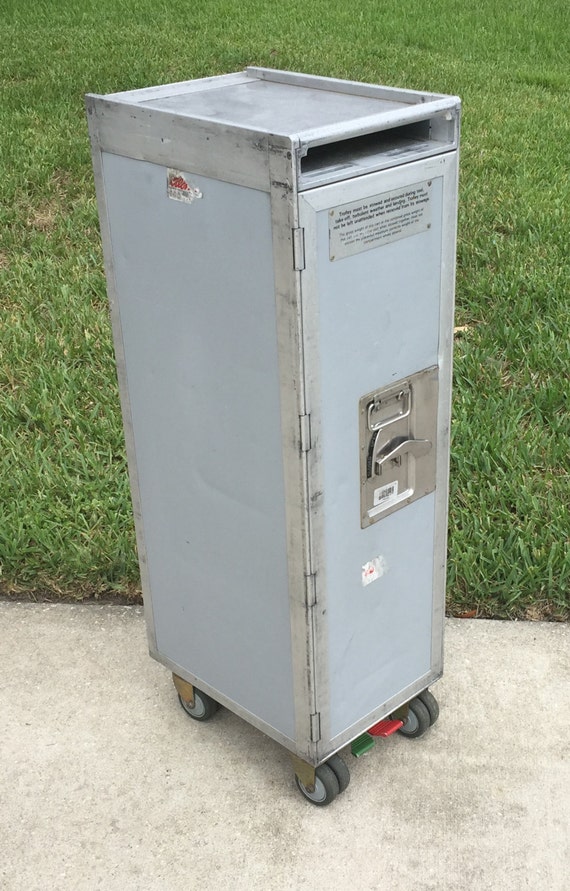 Vintage Airline Galley Cart Ex Aloha Airlines Perfect by myskycart