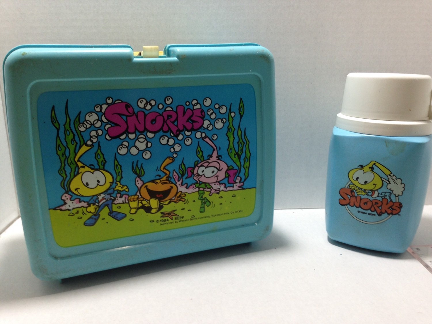 Vintage Snorks Lunchbox Haute Juice