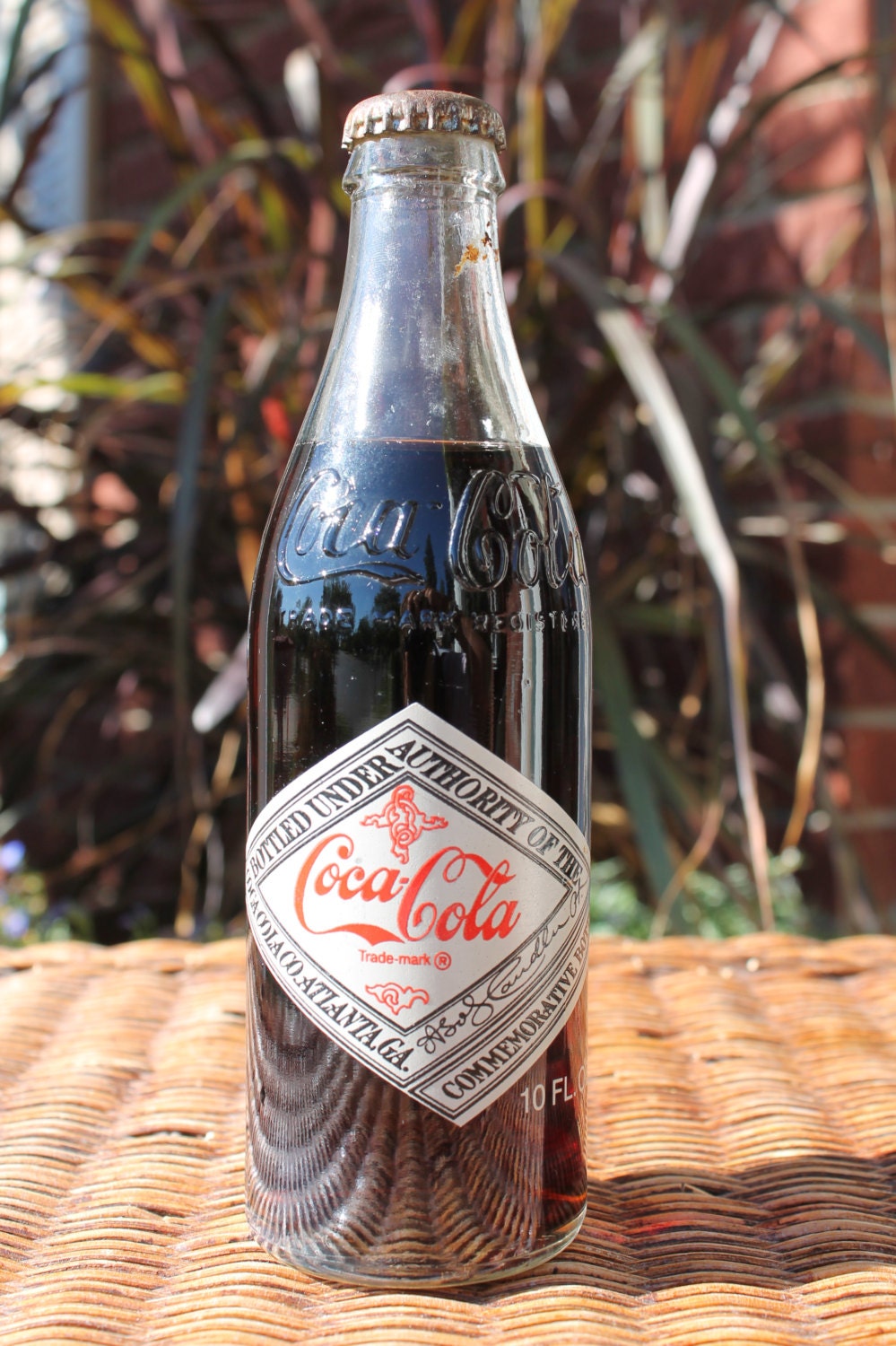 75th Anniversary Coke Bottle Vintage Coke Bottle Coca-Cola