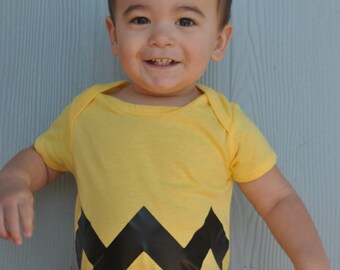 Charlie inspired bodysuit one piece or tee.